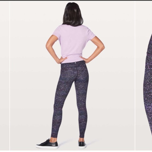 Lululemon Wunder Under Hi-Rise Tight 28" Crystalline Multi - Picture 10 of 11